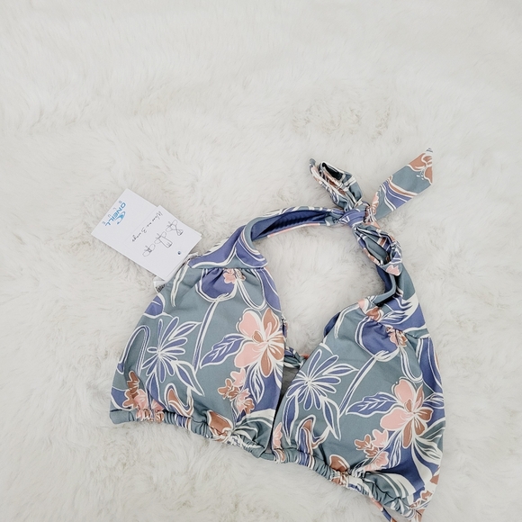 🪸O'NEILL EMMY FLORAL EMBRY MULTI-WAY TRI TOP SIZE L - Picture 12 of 13